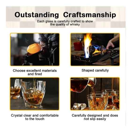 Set Whisky Premium con Ajedrez en Caja de Madera