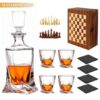 Set Whisky Premium con Ajedrez en Caja de Madera