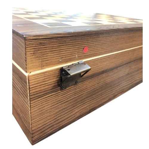 Set Whisky Premium con Ajedrez en Caja de Madera