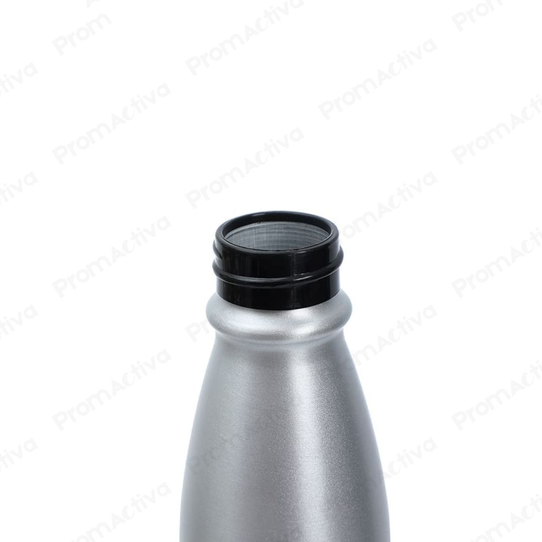 Botella Deportiva 600ml Acero Inoxidable con Estuche