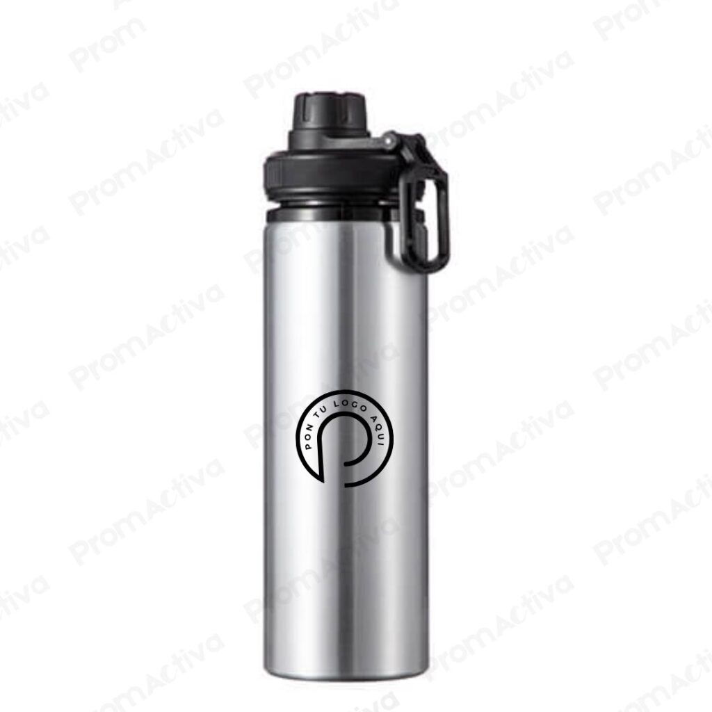 Termo 700 ml Acero Inoxidable Silver con Tapa Hermética