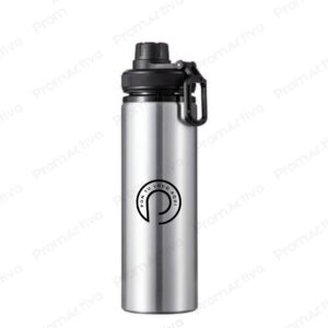 Termo 700 ml Acero Inoxidable Silver con Tapa Hermética