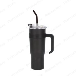 Termo 1200ml con Sorbete y Asa de Acero Inoxidable