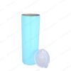 Termo celeste 20oz de acero inoxidable con tapa hermética