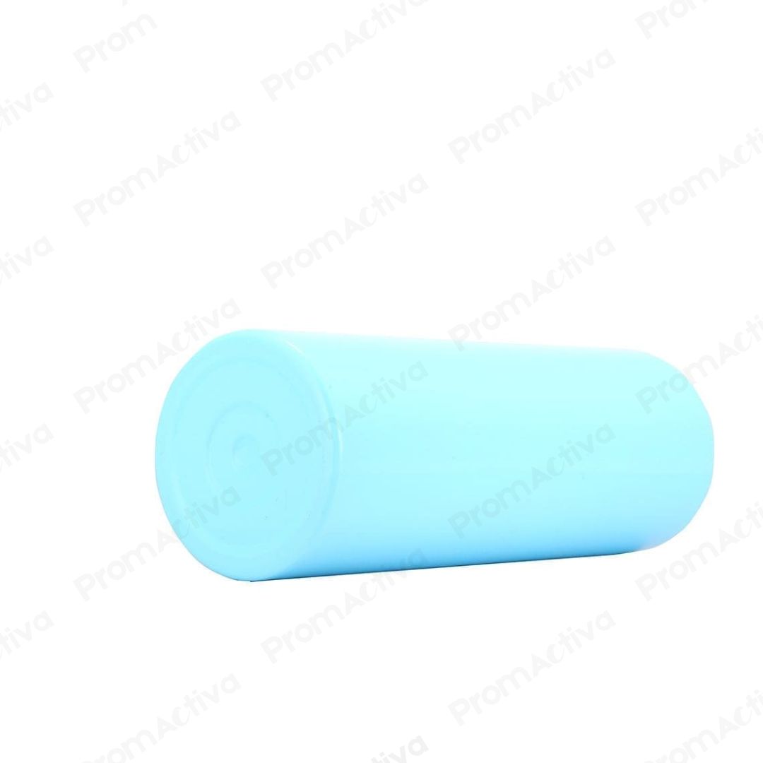 Termo celeste 20oz de acero inoxidable con tapa hermética