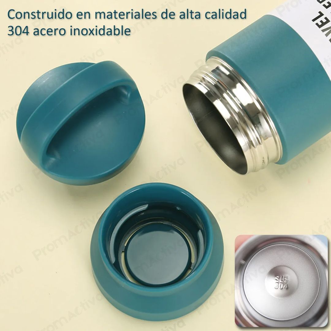 Termo 500 ml acero inoxidable con tapa hermética