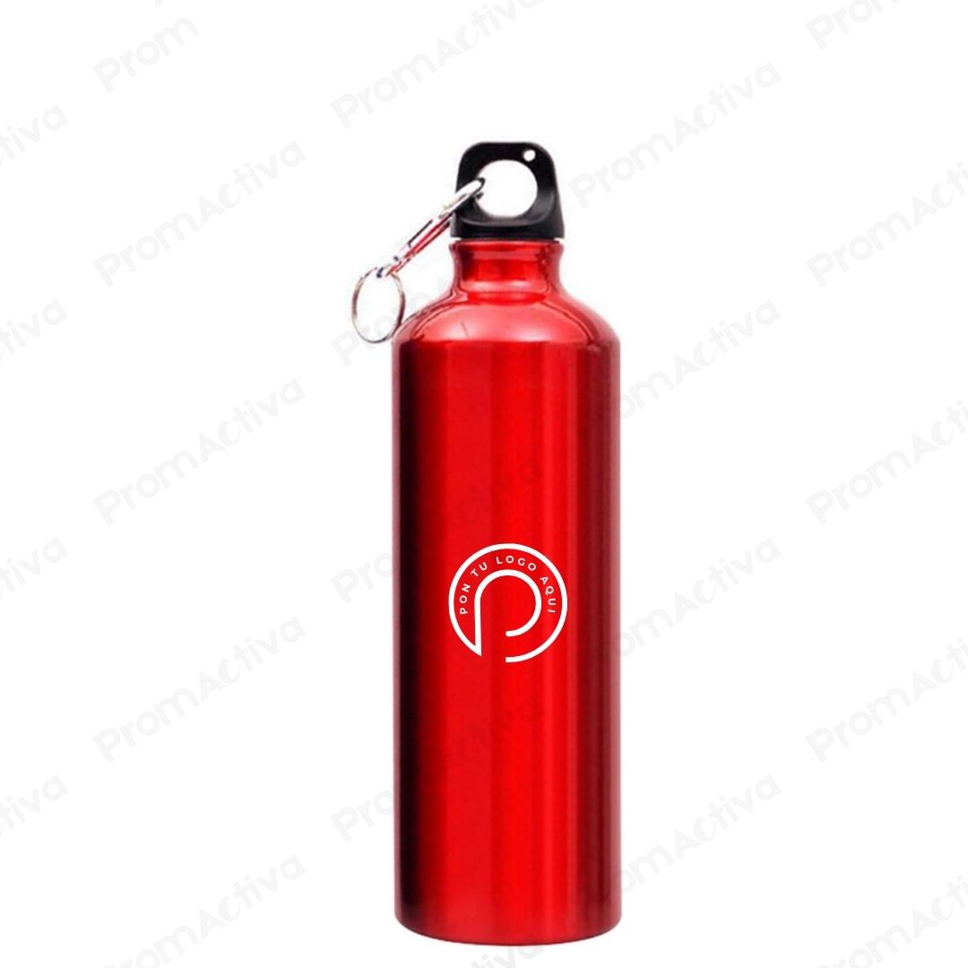 Tomatodo Aluminio 750ml | Mosquetón | Regalo Corporativo